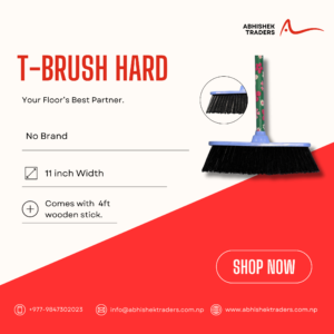 hard T-brush