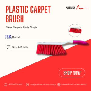 Plastic Carpet Brush
