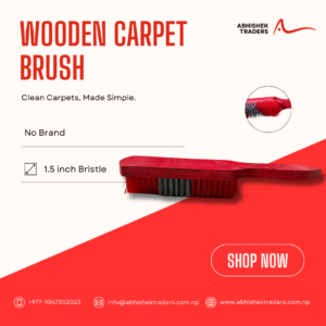 Wooden Carpet Brush